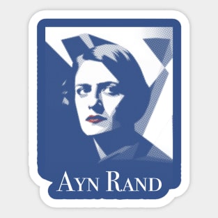 Ayn Rand Sticker